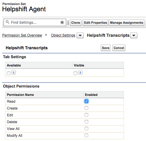 salesforce upgrade integration version latest helpshift permission objects several within need custom also other
