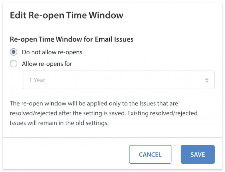 What is Reopen Time Window, and how do I use it? Helpshift Knowledge